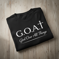 Load image into Gallery viewer, GOAT - God Over All Things - Soft Cotton T-shirt