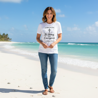 Load image into Gallery viewer, Strength - Be Strong and Courageous Joshua 1:9 | Women's Relaxed T-Shirt
